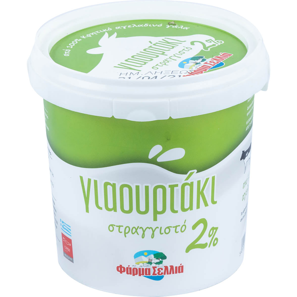 Φάρμα Σελλιά Γιαουρτάκι Στραγγιστό  2% 1 kg